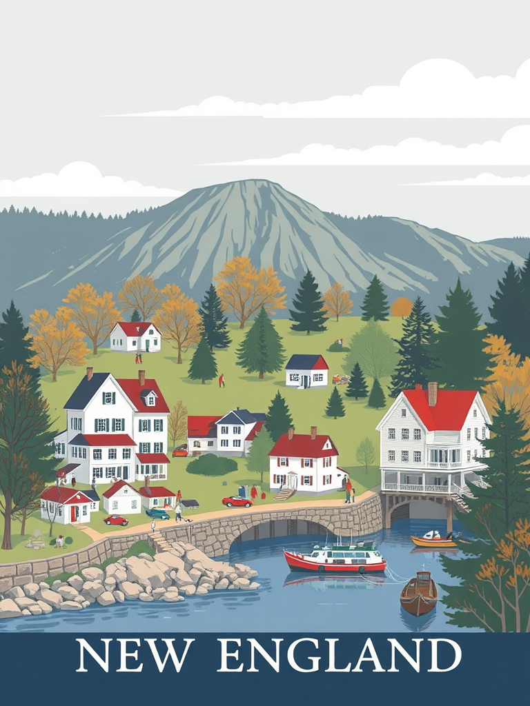 New England image